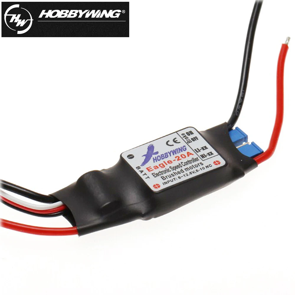 Hobbywing Eagle 20A/30A 2-3S 1A/5V BEC матовый регулятор скорости ESC для радиоуправляемого