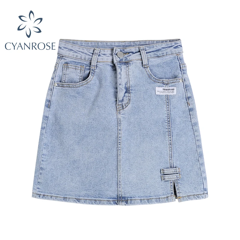 Женские джинсовые короткие юбки Новинка лета 2021 пикантная модная шикарная мини
