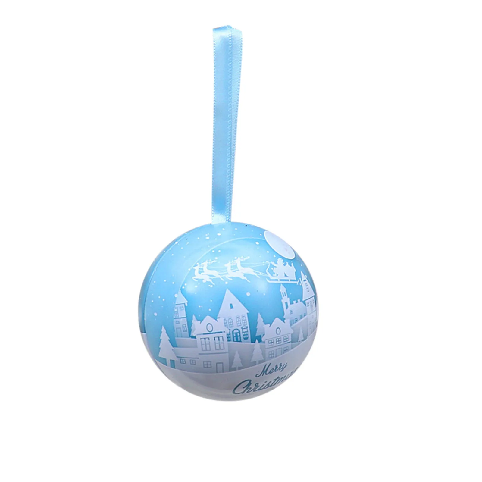 

1PC Christmas decorations candy jar Christmas tree ornaments gifts With Rope