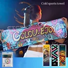 Полотенце для спортзала, мужское полотенце для занятий спортом на открытом воздухе, холодное ощущение, для велоспорта, фитнеса, бега, впитывает пот, прохладный спортивный браслет, быстросохнущее полотенце, аксессуары для бассейна