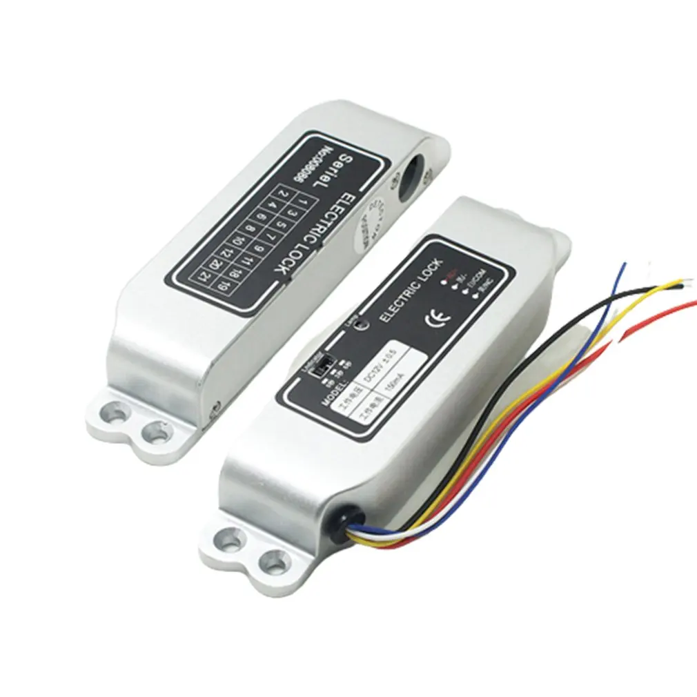 

DC 12-24V Electric Deadbolt Fail Safe Electric Drop Bolt Lock For Door Control Security Lock Doors System