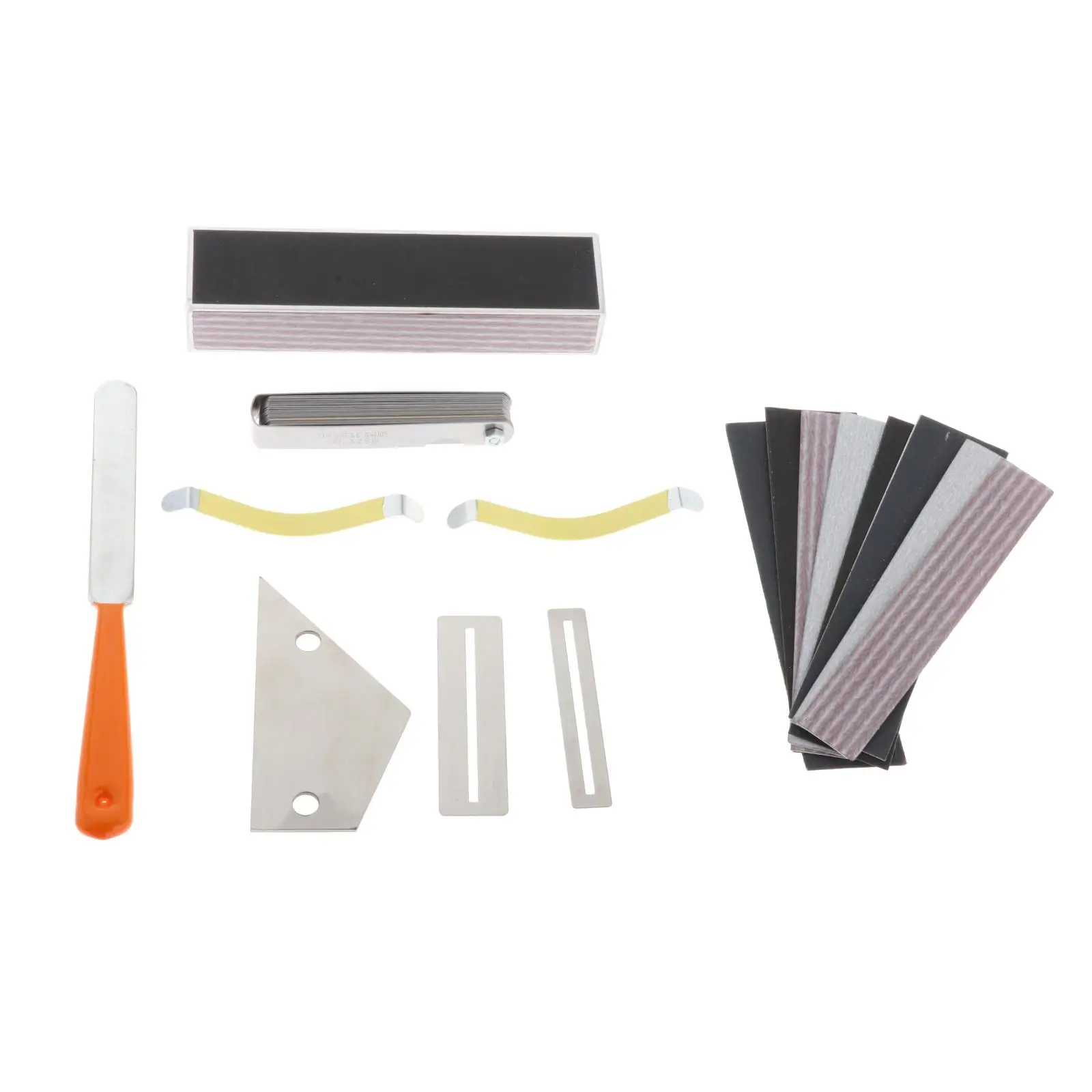 

Guitar Maintenance Tool Kit String Height Ruler Fingerboard Protection Gasket Guitar Accessories