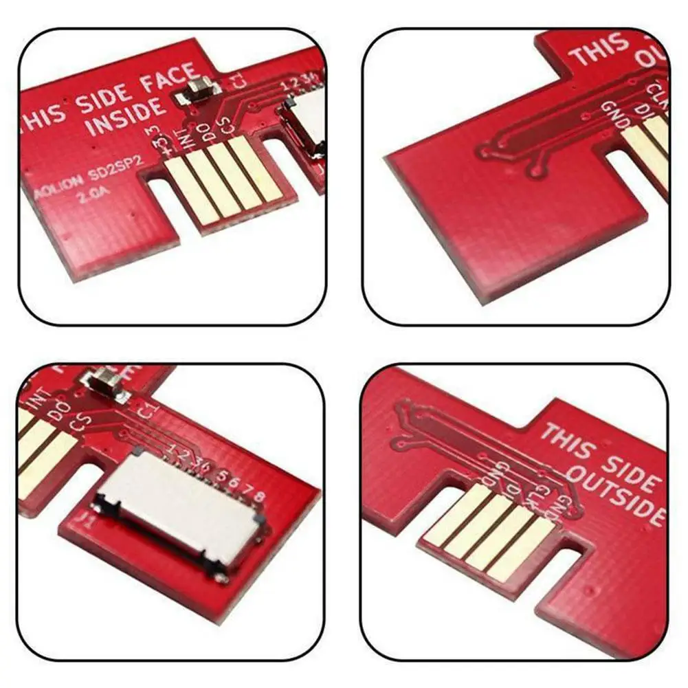 Сменный адаптер карты Micro SD TF кардридер для NGC sdнагрузки SD2SP2 Профессиональный SDL