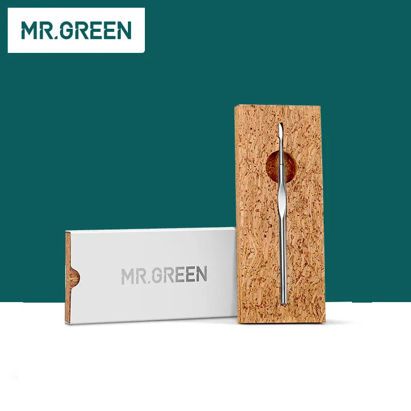 Импортный нож MR.GREEN из нержавеющей стали для маникюра и отшелушивания|nail tools|stainless