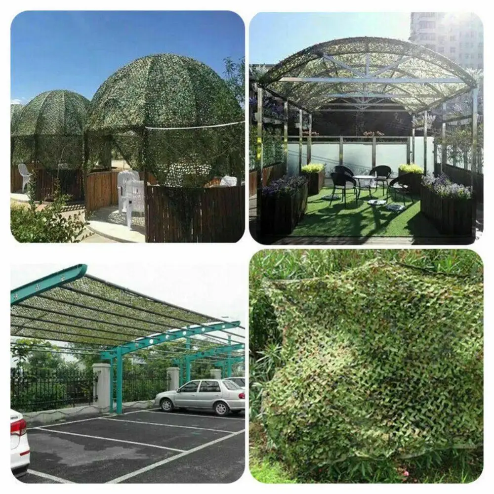 

High-quality Woodland Camouflage Camo Army Net Hide Netting Camping Military Hunting Shelter New Arrival