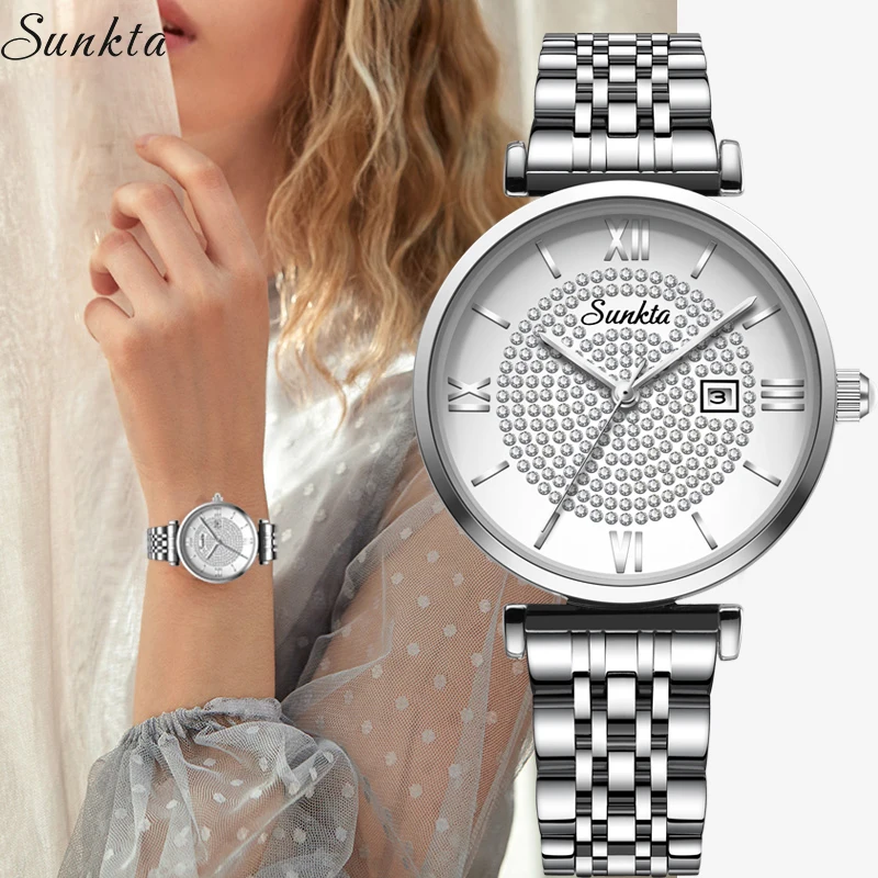 

SUNKTA women watches for women watch zegarek damski reloj mujer montre femme relojes para mujer relogio feminino zegarki damskie