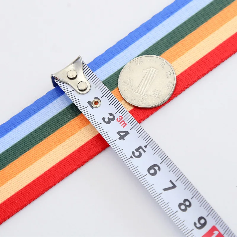 Нейлоновый Регулируемый Ремешок на плечо сменная Сумка Радужная ручка для