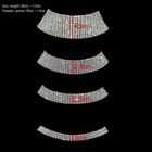 Блестящее серебряное ожерелье-чокер с кристаллами на цепочке ожерелье для невесты женщин Свадебная вечеринка со стразами Стразы чокер Ювелирные изделия Подарки