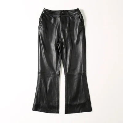 MEWE Women New Real Genuine Sheep Leather Pants C9