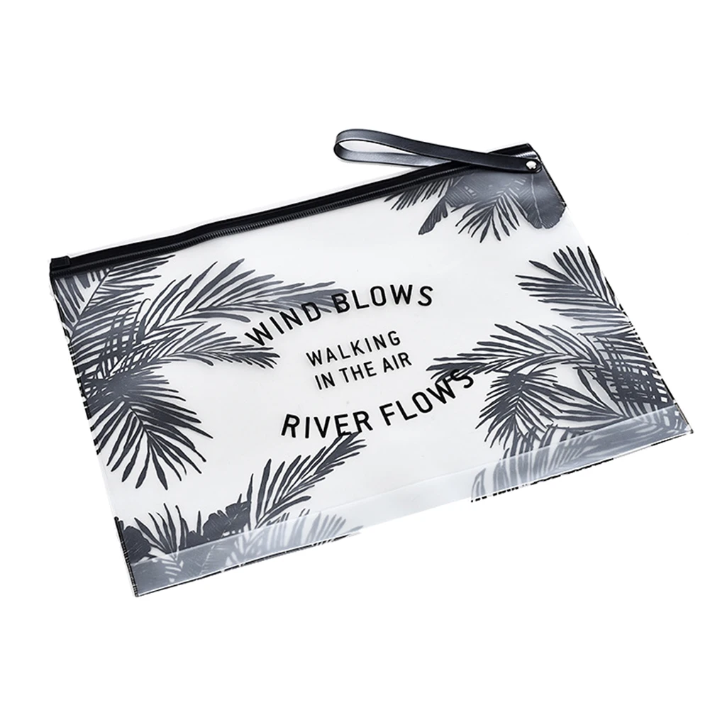 Transparent PVC Toiletry Bag Travel Women Makeup Cosmetic Organizer Zipper Pouch | Макияж
