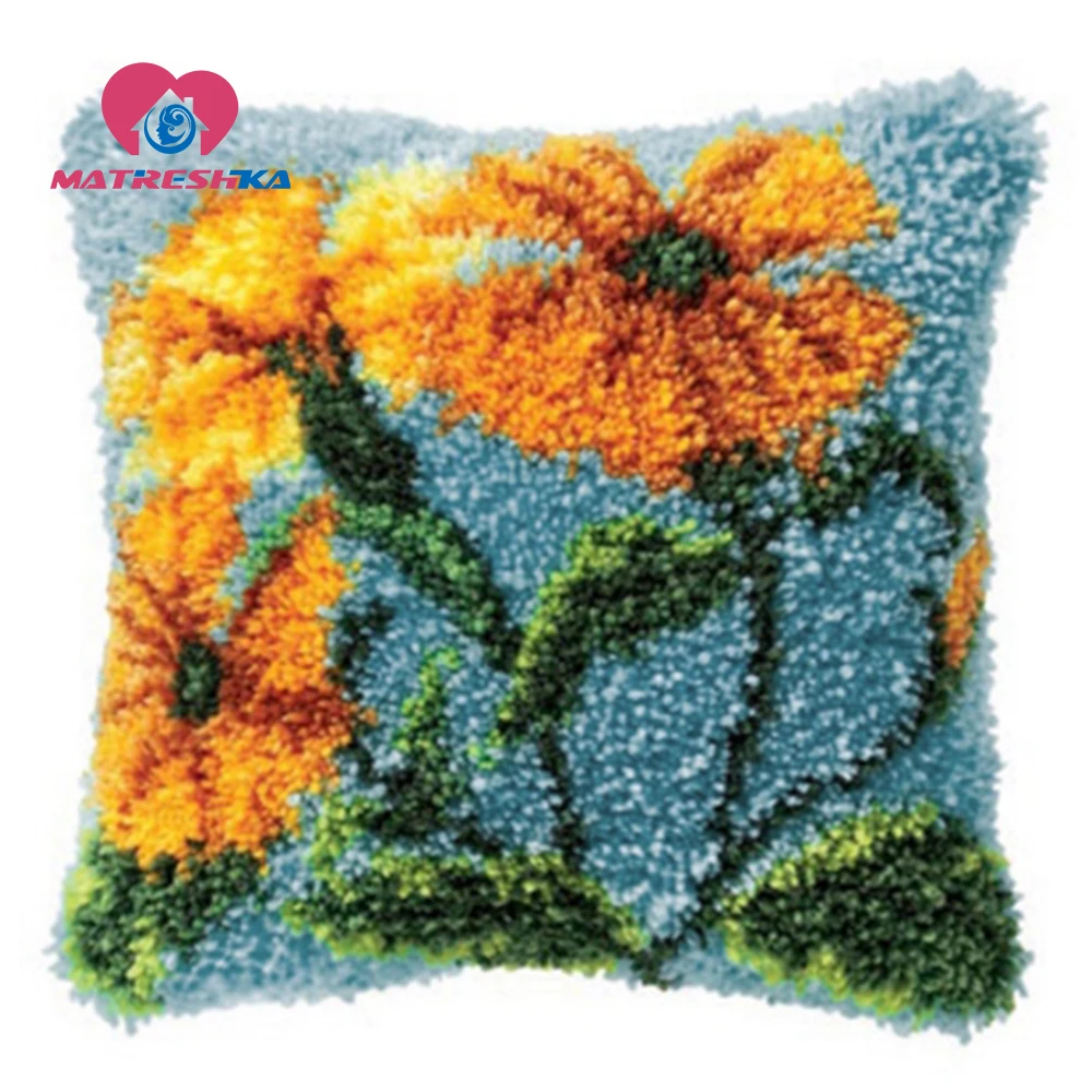 Ковер крючок для вышивания подушки перекресная строчка подушка Сделай Сам