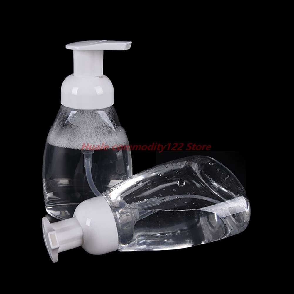 

New 50ML/200ML/300ML Clear Foaming Bottle Liquid Soap Whipped Mousse Points Bottling Shampoo Lotion Shower Gel Foam Pump Bottles