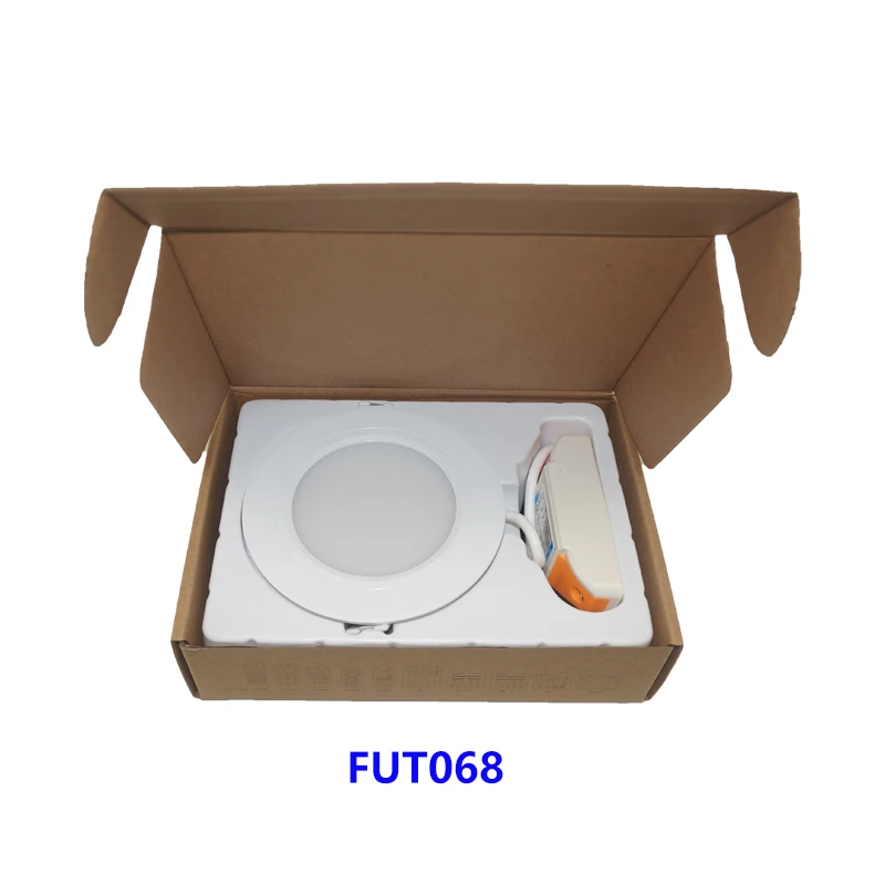 FUT068 6 Вт RGB + CCT светодиодный светильник 110 В 220 с регулируемой яркостью совместимый
