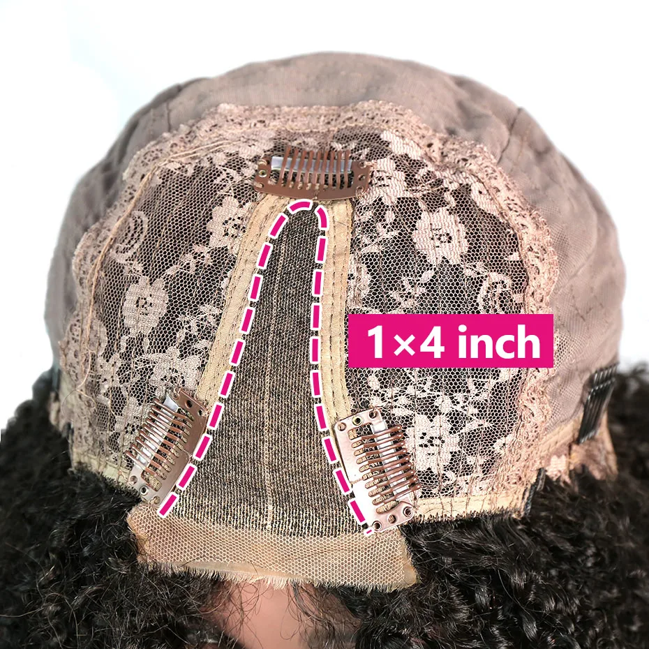 Liweike кудрявые 1*4 кружевные передние Remy человеческие волосы бразильские 300%