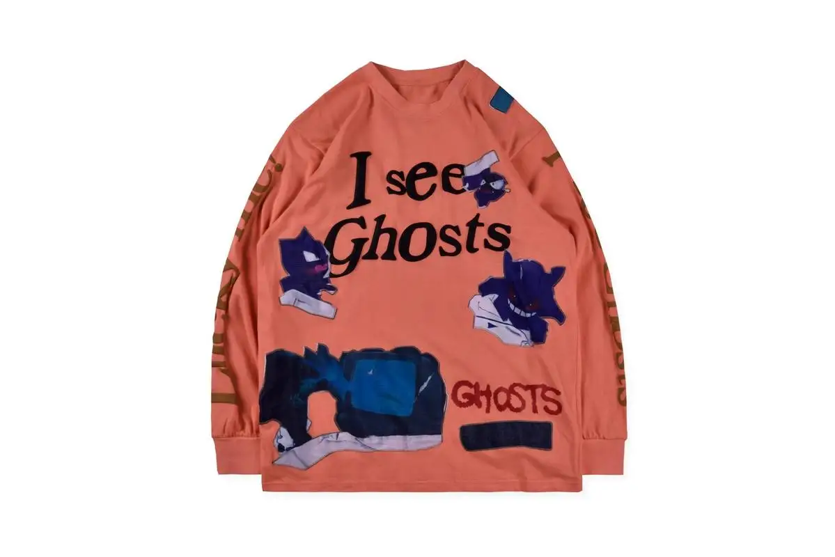 Cpfm. xyz футболки для мужчин и женщин с длинным рукавом Lucky Me Kids See Ghosts футболка