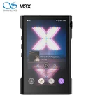 Портативный плеер Shanling M3X MQA, Поддержка Hi-Res проигрывателя, Dual ES9219C DACAMP DSD256 384 кГц32 бит, двухсторонняя Bluetooth, выход 3,5 мм и 4,4 мм