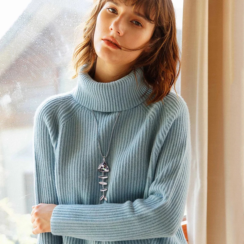 Длинное ожерелье с искусственным жемчугом кисточка свитер для женщин украшения