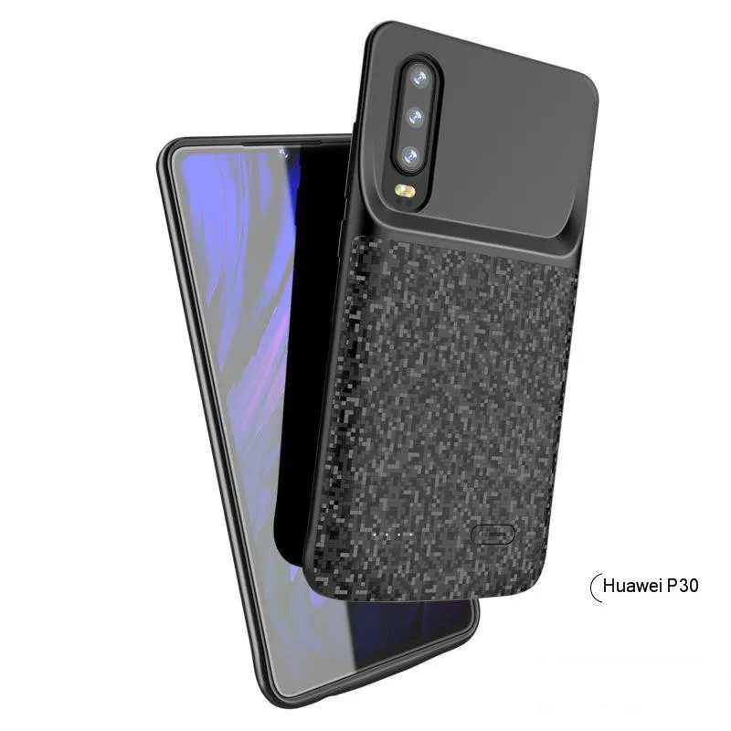 Чехол для батареи Huawei P30 Pro чехол телефона аккумулятор Nova 4e Ультратонкий внешний