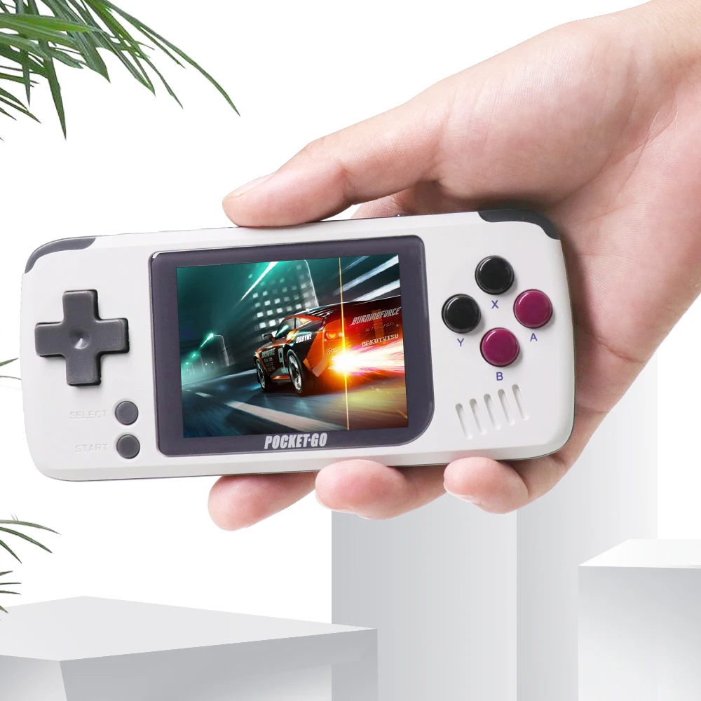 Игровая консоль PocketGo ретро портативная игровая 2 4 дюймовый экран портативные