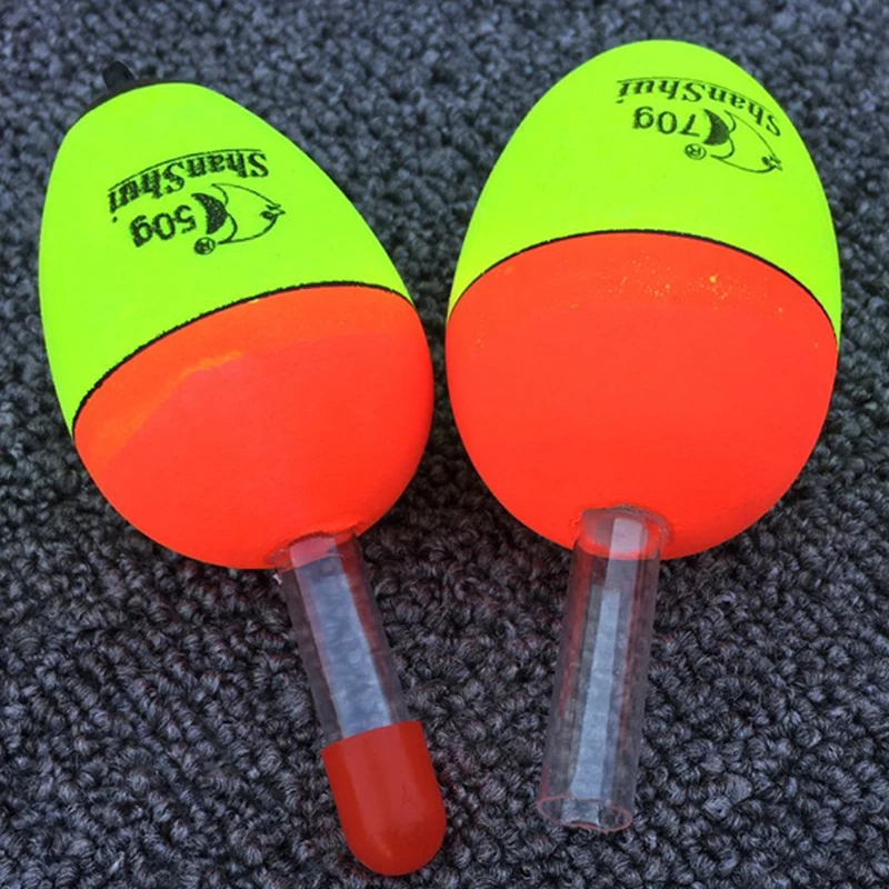 1 Pcs Fishing Float Hight Elasticity Fast Recovery Foam Floats Floating Tube Tackle