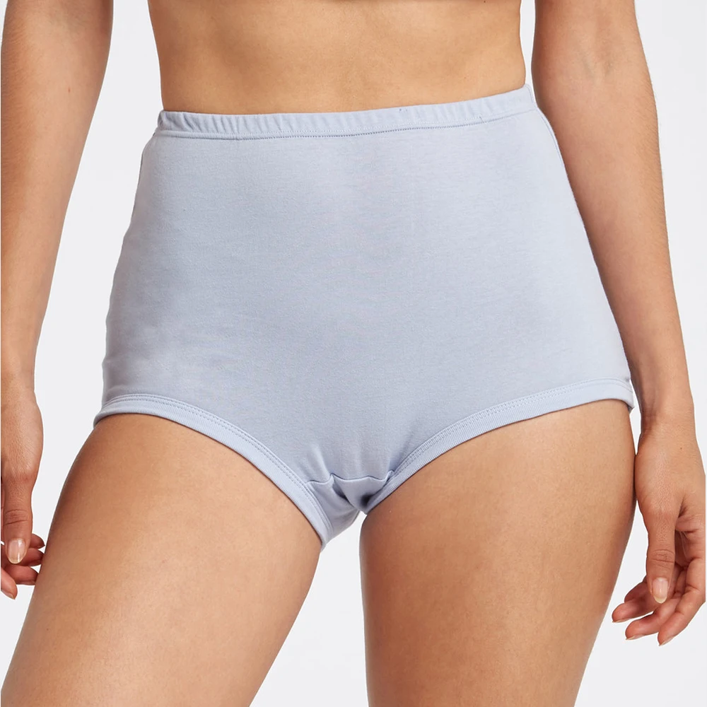 

Plus Size Brief Everyday Women Underwear 100%Cotton Panties Women Comfortable Underwears Big Size High Waist Briefs M-6XL