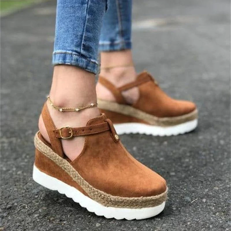 

Women Sandals Plus Size Wedges Shoes High Heels Sandals Summer 2023 Flip Flop Chaussures Femme Platform Sandals