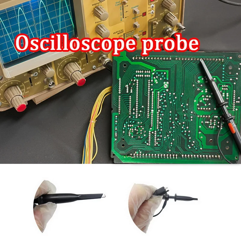 Cleqee Высокое качество серии DC 60MHz ~ 200 датчик осциллографа на МГц для Tektronix/P2060 P2100 P2200