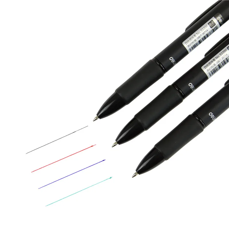 Разноцветная ручка 4 в 1 цветная Выдвижная шариковая многофункциональная (0 7 мм)