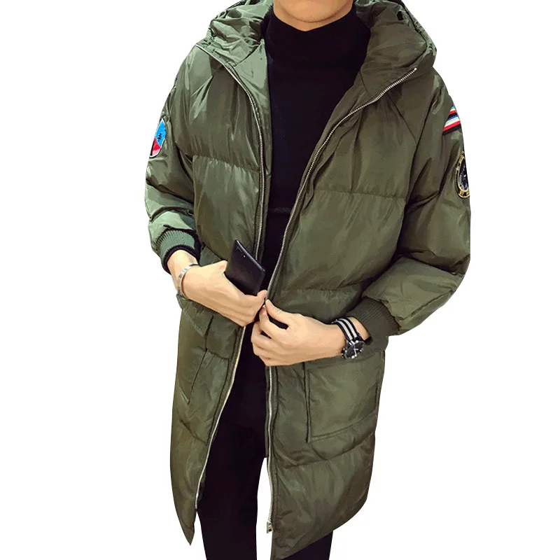 Зимняя мужская длинная Парка мужская пальто Мужская куртка-парка Manteau Homme Hiver Parkas пальто Мужская Толстая куртка теплая зимняя мужская куртка