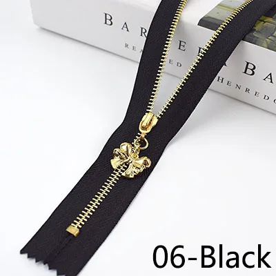 06-Black Meetee 10/20 штук 20/30 см 3# металлическая молния с закрытым концом Автоматическая блокировка язычок молнии голова Декор DIY сумка кошелек швейной по индивидуальному заказу аксессуар - Цвет: 06-Black