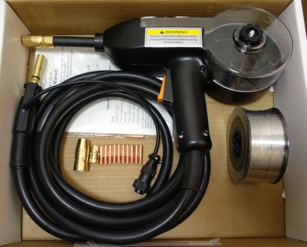 Пистолет с катушкой MIG 10 &#x27130A заменяет шпулю Runner 100 и подходит для обработки