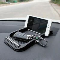 car dashboard anti slip mat with cell phone number high quality non slip pad for paper towels gps phone keyring auto accessories