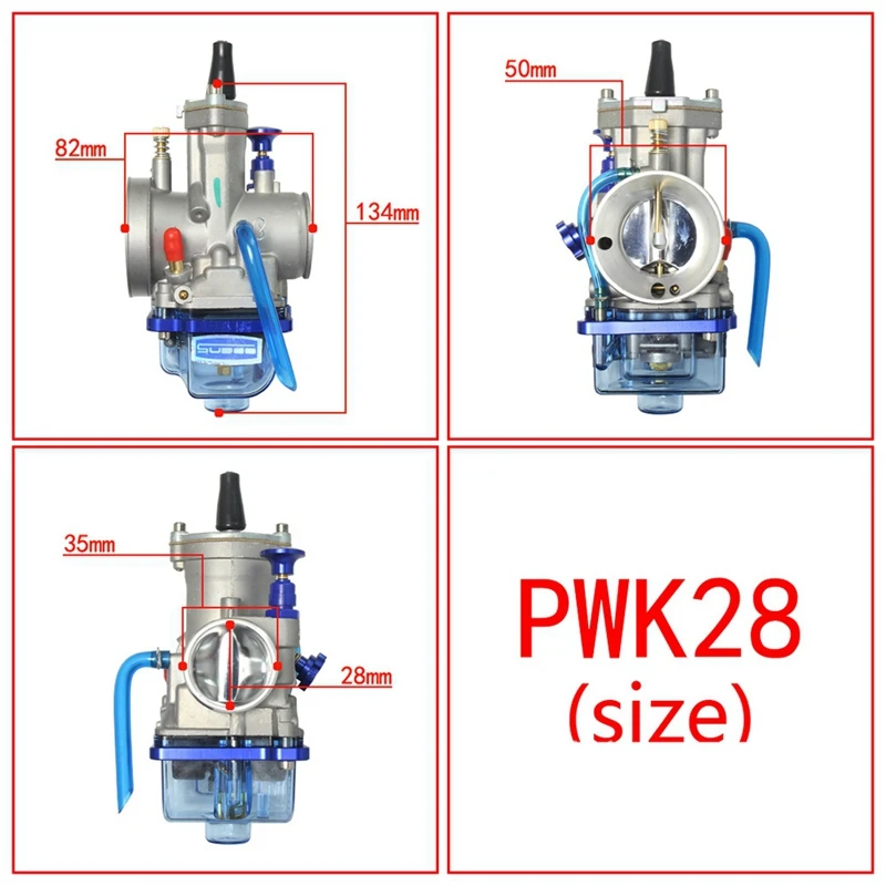 

NEW-Universal Motorcycle Carburetor Mikuni PWK Modified Carburetor Suitable for Scooter ATV Off-Road Vehicle Motorcycle