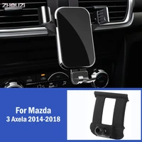 car mobile phone holder for mazda 3 axela 2014 2015 2016 2017 2018 gps gravity mounts stand navigation bracket car accessories
