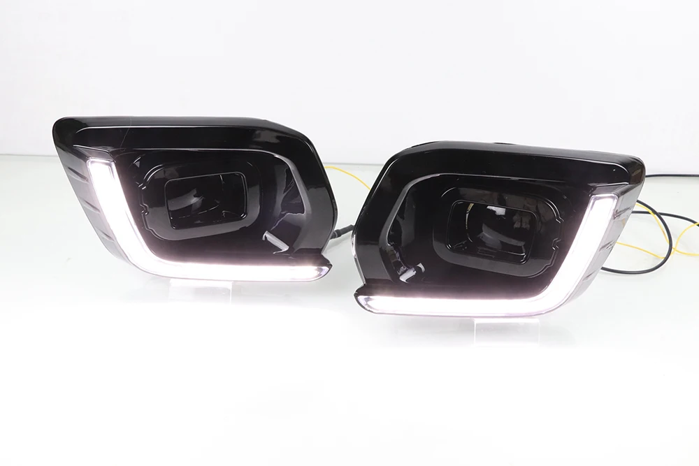 DRL Противотуманные фары для Ford Ranger 2019 2020 Светодиодный дневной светильник L Форма