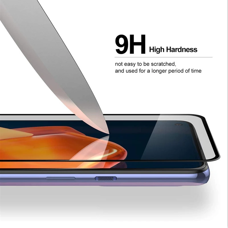 Protector de pantalla para Oneplus 9 5G, pel&iacute;cula transparente de vidrio templado para Oneplus 9 5G, vidrio Protector 2021, 2 uds.-2