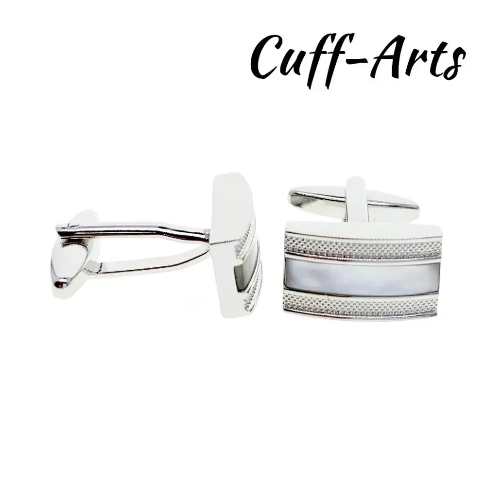 Запонки для мужчин перламутровые запонки в виде ракушек подарок Gemelos Gemelli