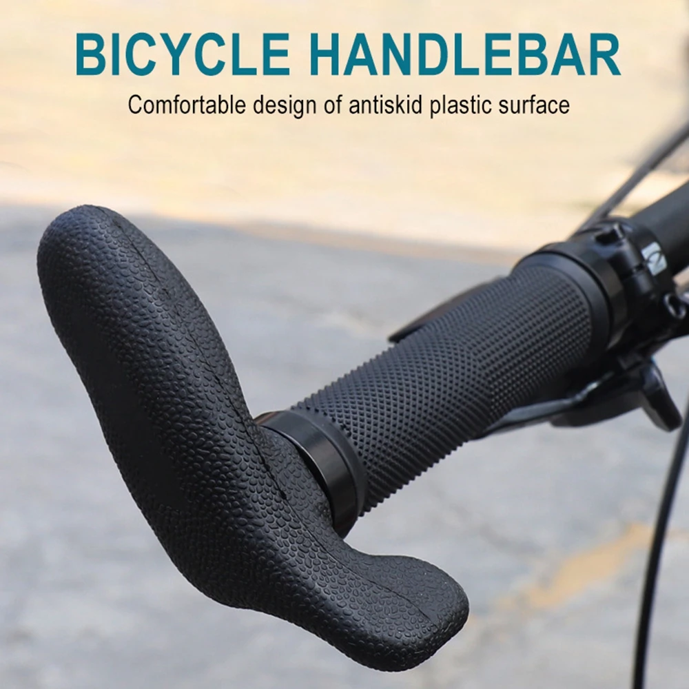 

1 Pair Anti Slip Universal Mountain Road Bicycle Handle Rest Bar Ergonomic Adjustable Bike Cycling Handlebar End