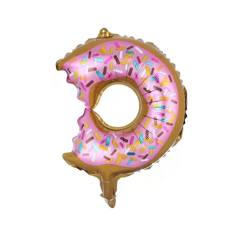 1 шт. Горячая распродажа! гамбургер пиццы мороженого форма алюминиевый шар для