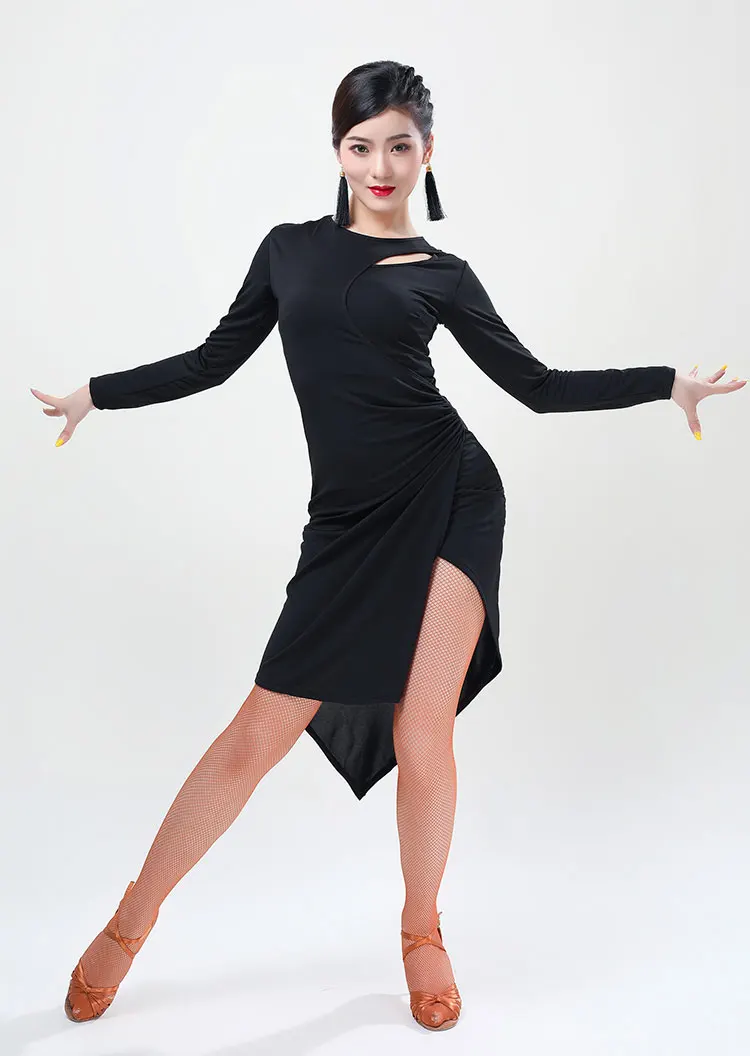 Женская Одежда для танцев бальное платье латиноамериканских костюм самбы