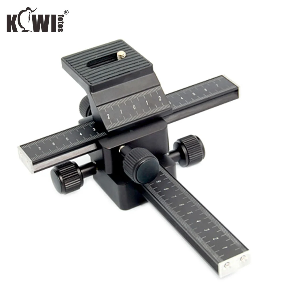 KIWIFOTOS 4-полосный слайдер для макросъемки камер CANON/NIKON/SONY/PENTAX DSLR | Электроника