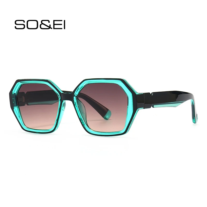 

Солнцезащитные очки унисекс с градиентом, в стиле ретро