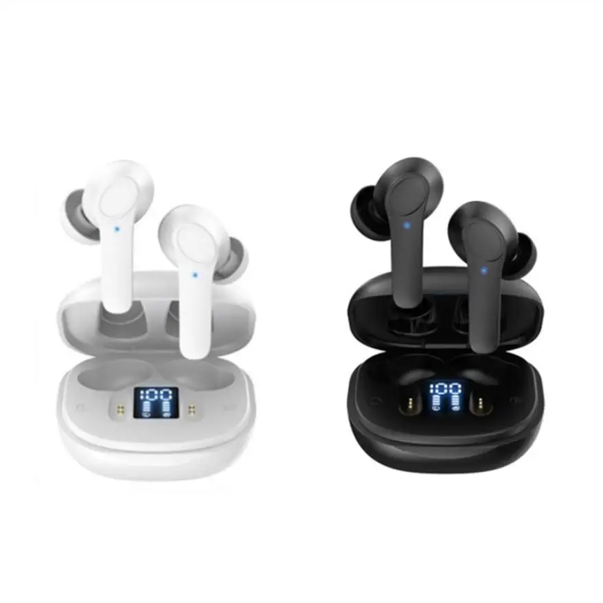 

New B11 TWS Wireless Bluetooth Headset Digital Display Touch Earphones Stereo Noise Canceling Waterproof Sports Earbuds With Mic