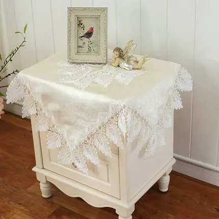 Роскошная скатерть с вышивкой в европейском стиле покрытие для обеденного стола