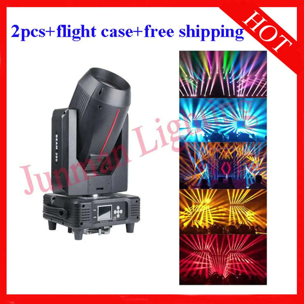 380W 20R Sharpy Beam движущаяся головка DJ сценическое освещение F Light чехол 2 шт. Бесплатная