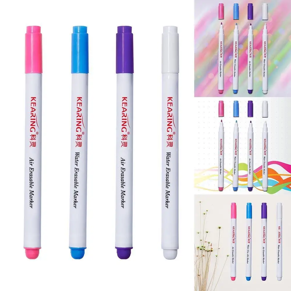 

1pcs Water Erasable Pens Fabric Markers Soluble Cross For Sewing Patchwork Needlework Arts Craft Tools Accessories Pencil S L2X2