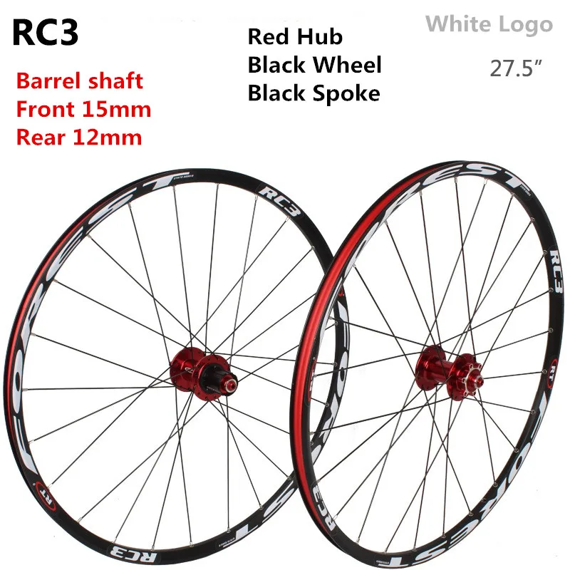 Колесная пара для горного велосипеда 7/8/9/10/11 скоростей RT RC3 MTB 26/27 5 дюймов