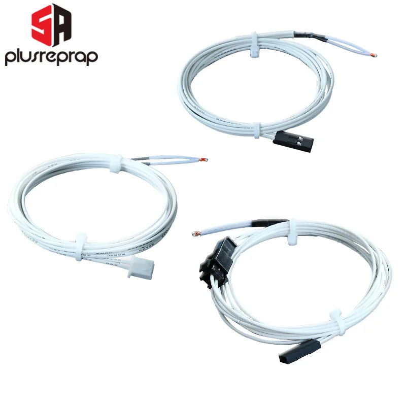 3950 Терморезисторы Датчики с белой линией кабеля 1M Головка Дюпона 100 кОм NTC для 3D