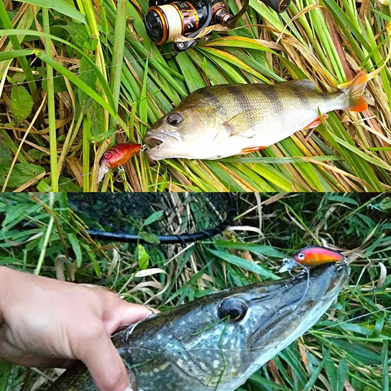 WDAIREN бренд плавающий воблер рыболовная приманка 4 5 см 4g Pesca Пластик (Wobbler) снасть