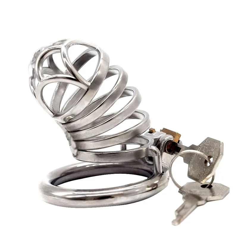 NUUN металлическая клетка верности кольца на пенис секс игрушки связывающее